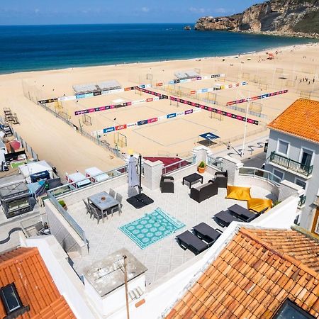 360 Rooftop On The Beach Nazare - Nativo Oceanfront Bagian luar foto