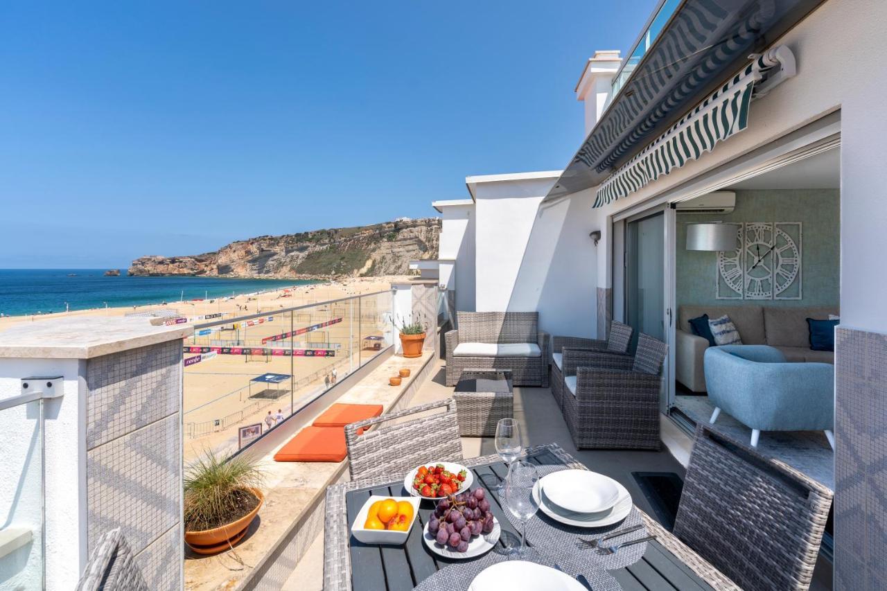 360 Rooftop On The Beach Nazare - Nativo Oceanfront Bagian luar foto